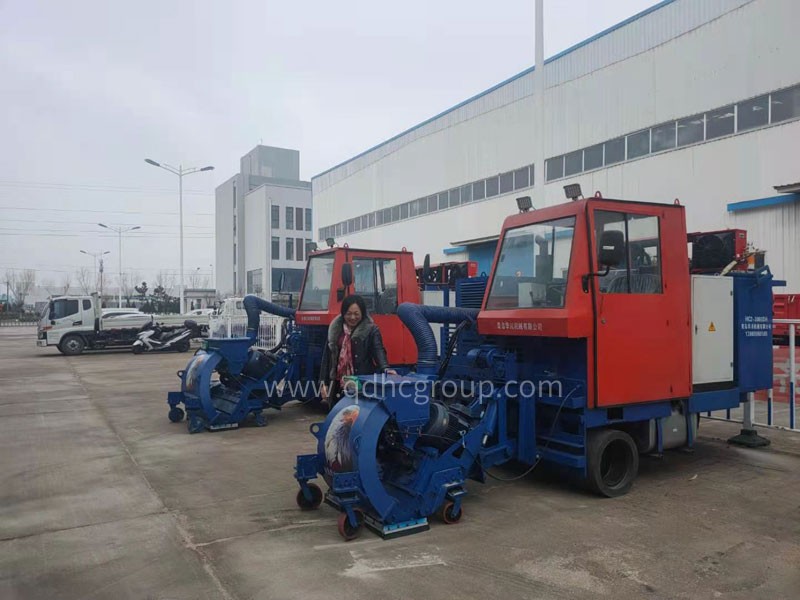 車載式移動拋丸機