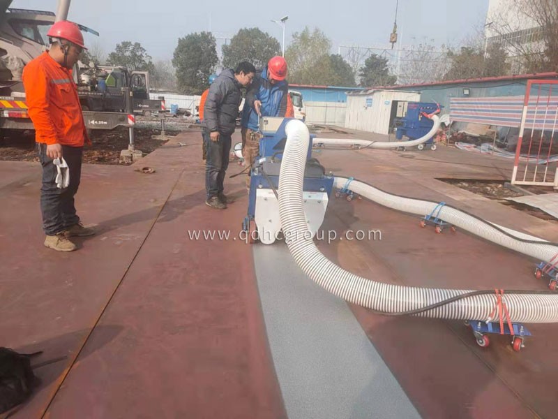 路面拋丸機清理鋼板 路面拋丸機清理鋼板