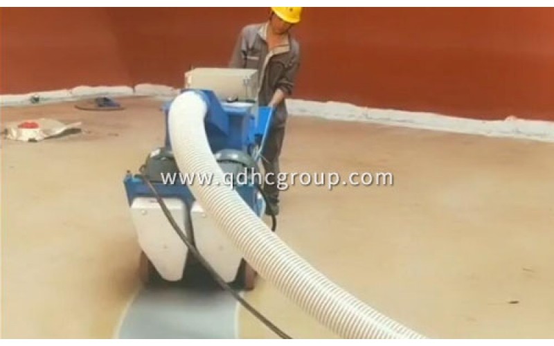 路面拋丸機裝車發(fā)往艦隊